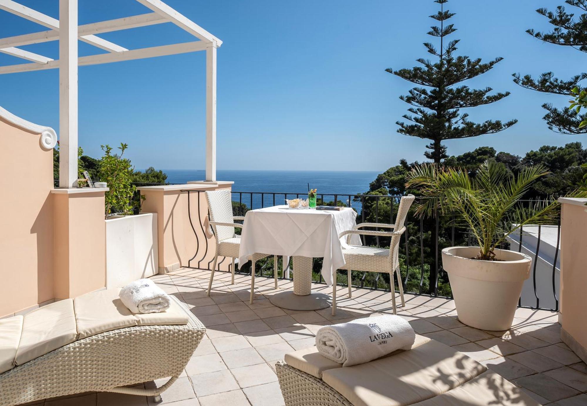 La Vega Hotel Capri Eksteriør billede